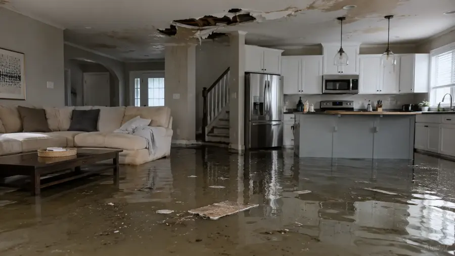 Storm flood dried in a Coldwater home