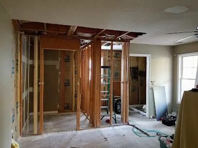 Burst pipe dried in a Midway home